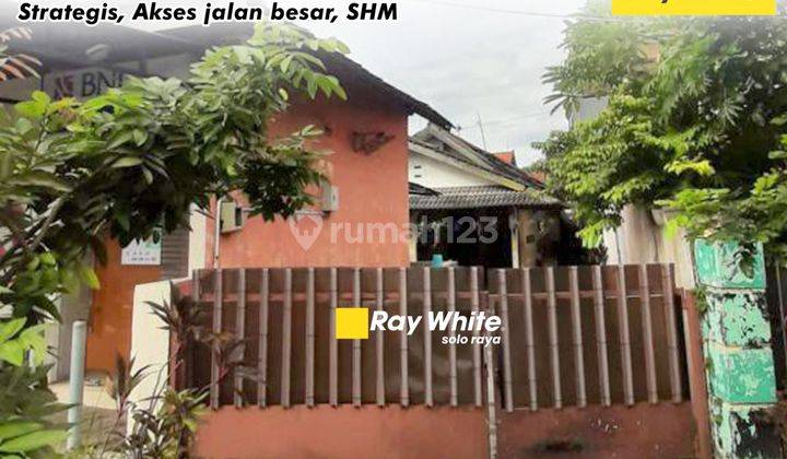 Dijual rumah manahan banjarsari solo 1