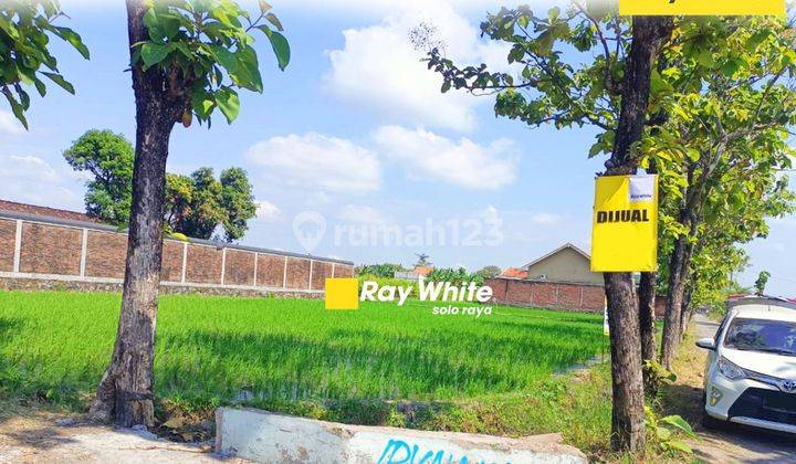 Dijual tanah menuran baki sukoharjo 1