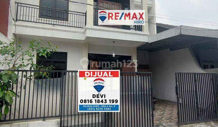 Dijual rumah 2 tingkat bebas banjir di Jaka Setia Galaxy Bekasi Selatan 1