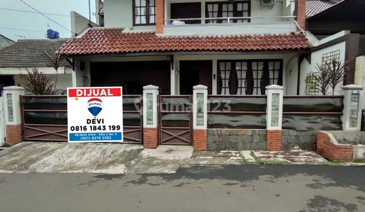 Dijual rumah besar bebas banjir di sekitar Galaxy Bekasi Selatan 1