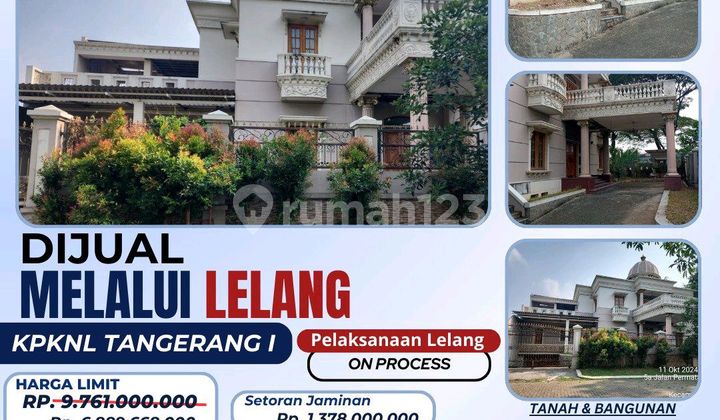 For Sale By Auction: Luxury House in Elite Area of Tangerang 1