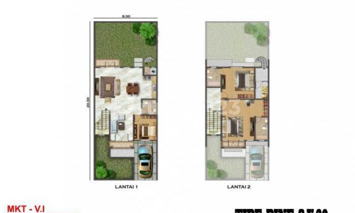Dijual Rumah Golf Island Uk 8X20m2 Price5.5m Good Deal 2
