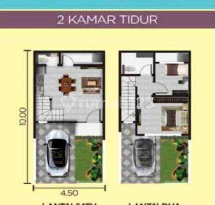 Dijual Cepat Rumah 2 Lantai Pik2 4,5x10  2