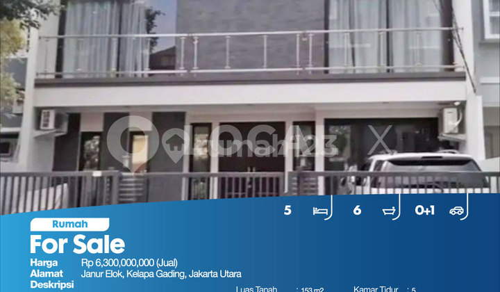 Rumah Janur Elok, Kelapa Gading, Jakarta Utara 2