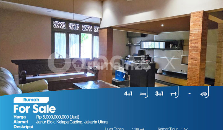 Rumah Janur Elok, Kelapa Gading, Jakarta Utara 2