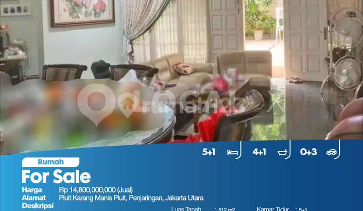 Rumah Pluit Karang Manis Pluit, Penjaringan, Jakarta Utara 2