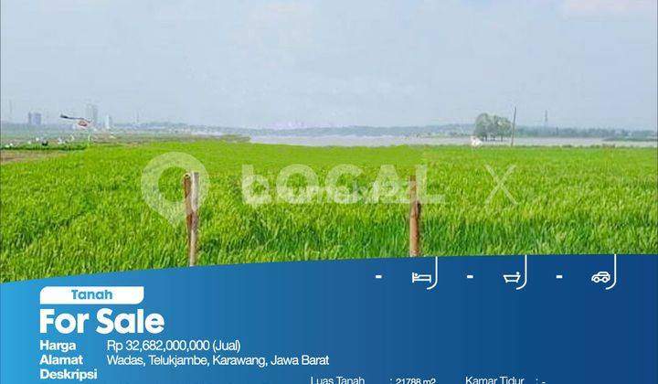 Tanah Kavling Wadas, Telukjambe, Karawang, Jawa Barat 2