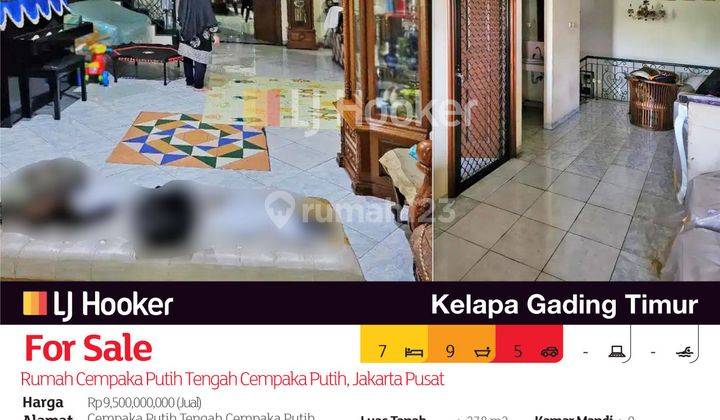 Rumah Cempaka Putih Tengah Cempaka Putih, Jakarta Pusat 2