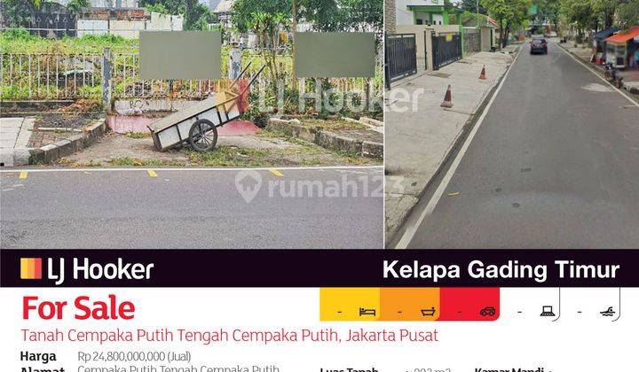 Tanah Cempaka Putih Tengah Cempaka Putih, Jakarta Pusat 2