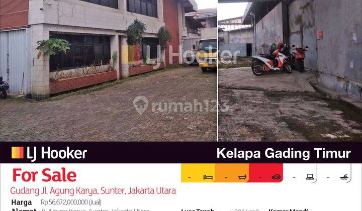 Gudang Jl. Agung Karya, Sunter, Jakarta Utara 2