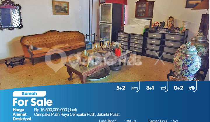 Rumah Cempaka Putih Raya Cempaka Putih, Jakarta Pusat 2