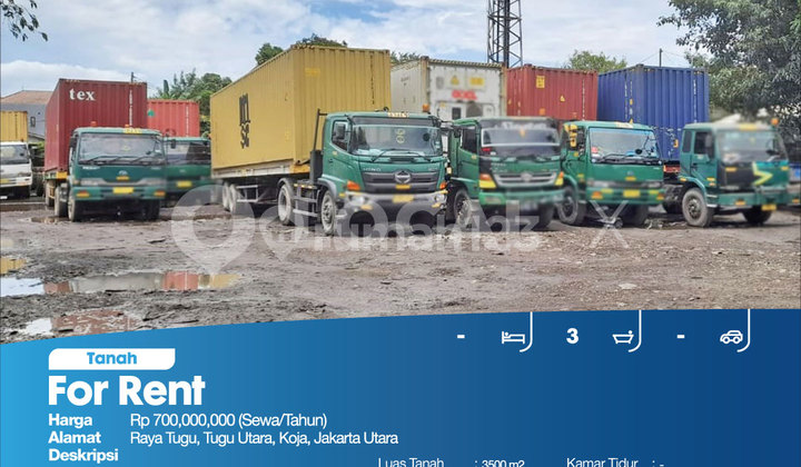 Tugu Kavling Land, North Tugu, Koja, North Jakarta