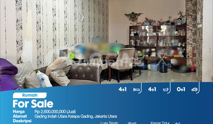 Rumah Gading Indah Utara Kelapa Gading, Jakarta Utara 2