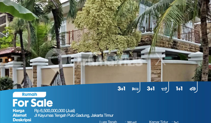 Rumah Jl Kayumas Tengah Pulo Gadung, Jakarta Timur 2