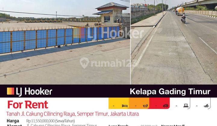 Tanah Jl. Cakung Cilincing Raya, Semper Timur, Jakarta Utara 2