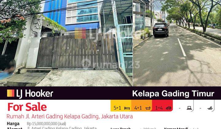 Rumah Jl. Arteri Gading Kelapa Gading, Jakarta Utara 2