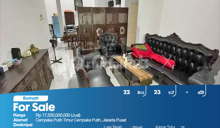Rumah Cempaka Putih Timur Cempaka Putih, Jakarta Pusat 2