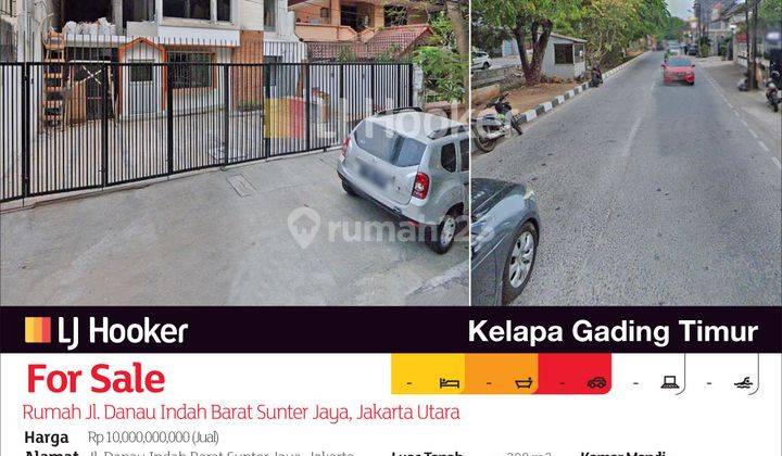 Rumah Jl. Danau Indah Barat Sunter Jaya, Jakarta Utara 2