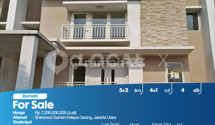 Rumah Sherwood Garden Kelapa Gading, Jakarta Utara 2