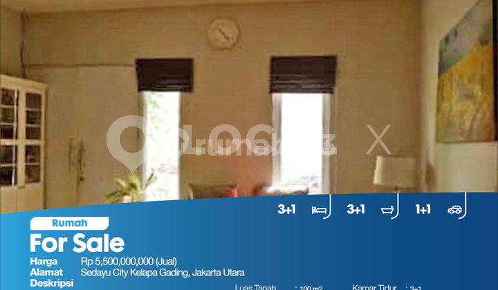 Rumah Sedayu City Kelapa Gading, Jakarta Utara 2