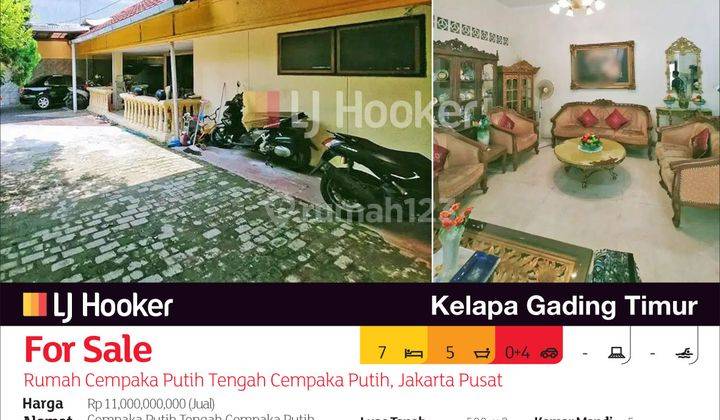 Rumah Cempaka Putih Tengah Cempaka Putih, Jakarta Pusat 2