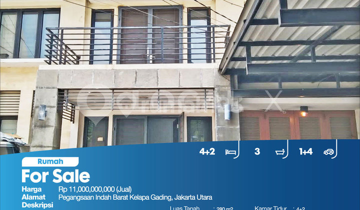 Rumah Pegangsaan Indah Barat Kelapa Gading, Jakarta Utara 2