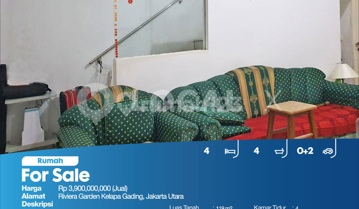 Rumah Riviera Garden Kelapa Gading, Jakarta Utara 2