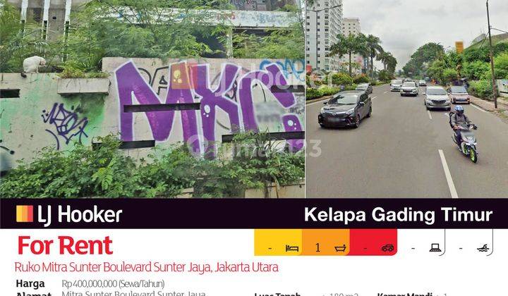 Ruko Mitra Sunter Boulevard Sunter Jaya, Jakarta Utara 2