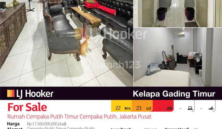 Rumah Cempaka Putih Timur Cempaka Putih, Jakarta Pusat 2