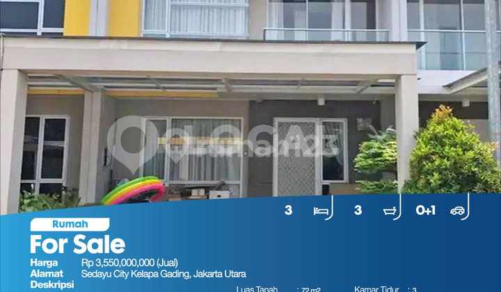Rumah Sedayu City Kelapa Gading, Jakarta Utara 2