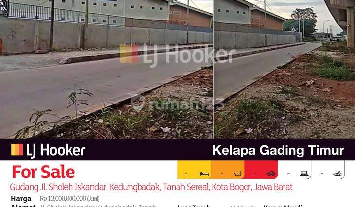 Gudang Jl. Sholeh Iskandar, Kedungbadak, Tanah Sereal, Kota Bogor, Jawa Barat 2