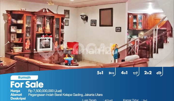 Rumah Pegangsaan Indah Barat Kelapa Gading, Jakarta Utara 2