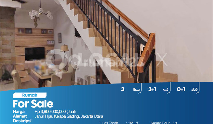 Rumah Janur Hijau Kelapa Gading, Jakarta Utara 2