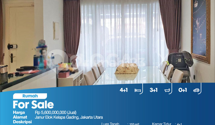 Rumah Janur Elok Kelapa Gading, Jakarta Utara 2