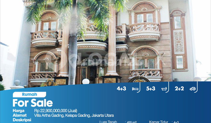 Rumah Villa Artha Gading, Kelapa Gading, Jakarta Utara 2