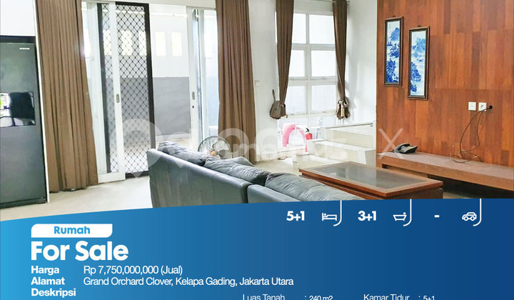 Rumah Grand Orchard Clover, Kelapa Gading, Jakarta Utara 2