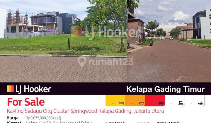 Kavling Sedayu City Cluster Springwood Kelapa Gading, Jakarta Utara 2