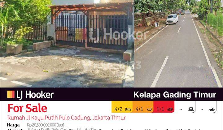 Rumah Jl Kayu Putih Pulo Gadung, Jakarta Timur 2