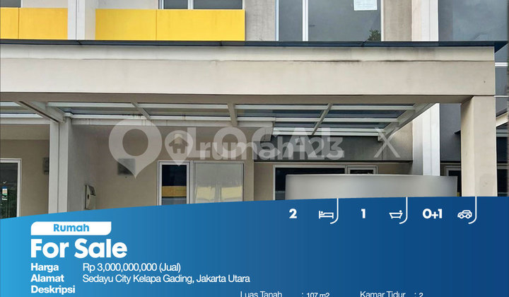 Rumah Sedayu City Kelapa Gading, Jakarta Utara 2