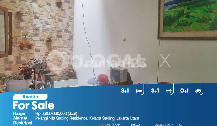 Rumah Pelangi Nila Gading Residence, Kelapa Gading, Jakarta Utara 2