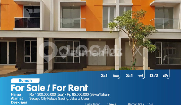 Rumah Sedayu City Kelapa Gading, Jakarta Utara 2