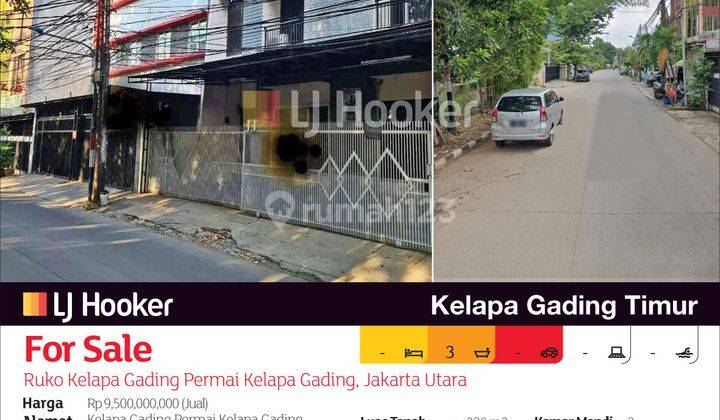 Ruko Kelapa Gading Permai Kelapa Gading, Jakarta Utara 2