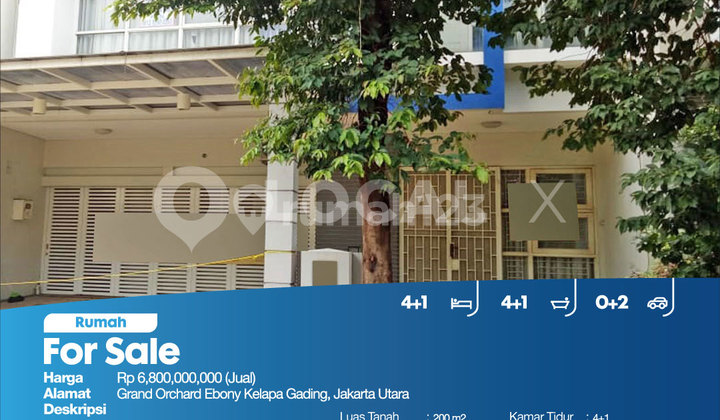 Rumah Grand Orchard Ebony Kelapa Gading, Jakarta Utara 2