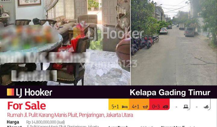 Rumah Jl. Pulit Karang Manis Pluit, Penjaringan, Jakarta Utara 2