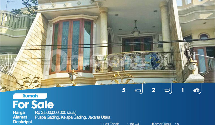 Rumah Puspa Gading, Kelapa Gading, Jakarta Utara 2