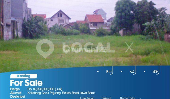 Kavling Tanah Kaliabang Garut Pejuang, Bekasi Barat Jawa Barat 2