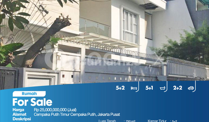Rumah Cempaka Putih Timur Cempaka Putih, Jakarta Pusat 2