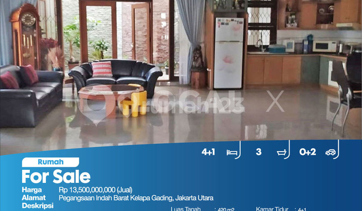 Rumah Pegangsaan Indah Barat Kelapa Gading, Jakarta Utara 2