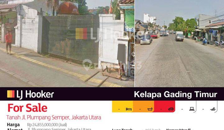 Tanah Jl. Plumpang Semper, Jakarta Utara 2