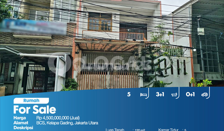 Rumah Bcs, Kelapa Gading, Jakarta Utara 2